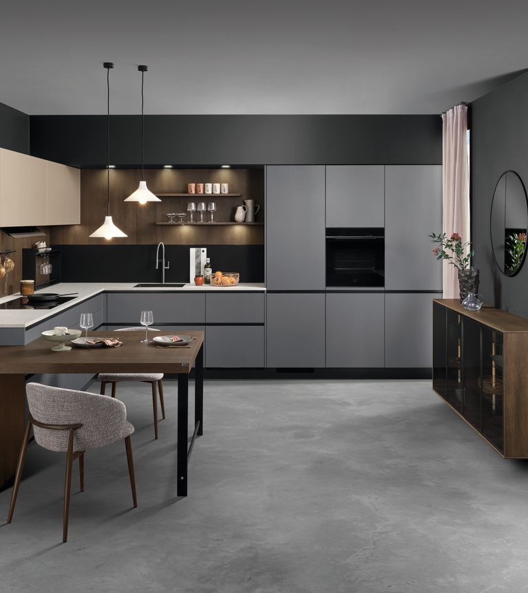 Ewe Nanoo Carbon Metallic Gerade Hauptansicht Print